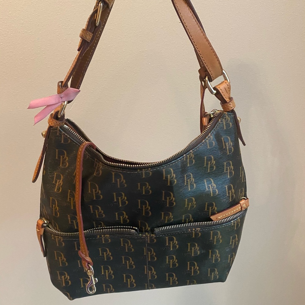 dooney and bourke pocket satchel 1975  janine